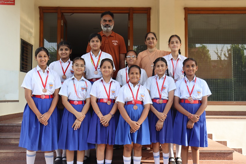 3RD POSITION IN DISTRICT LEVEL SCHOOL GAMES(NETBALL)